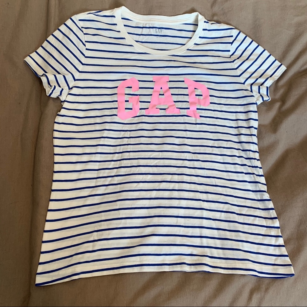 GAP | Striped Branded Tee Shirt